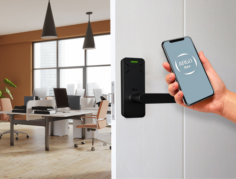 ISEO ULTIMATE ACCESS TECHNOLOGIES LANCE MA1A, sa NOUVELLE BEQUILLE connectée